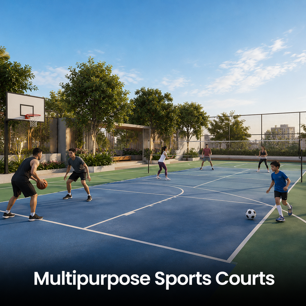 Multipurpose Sports Courts