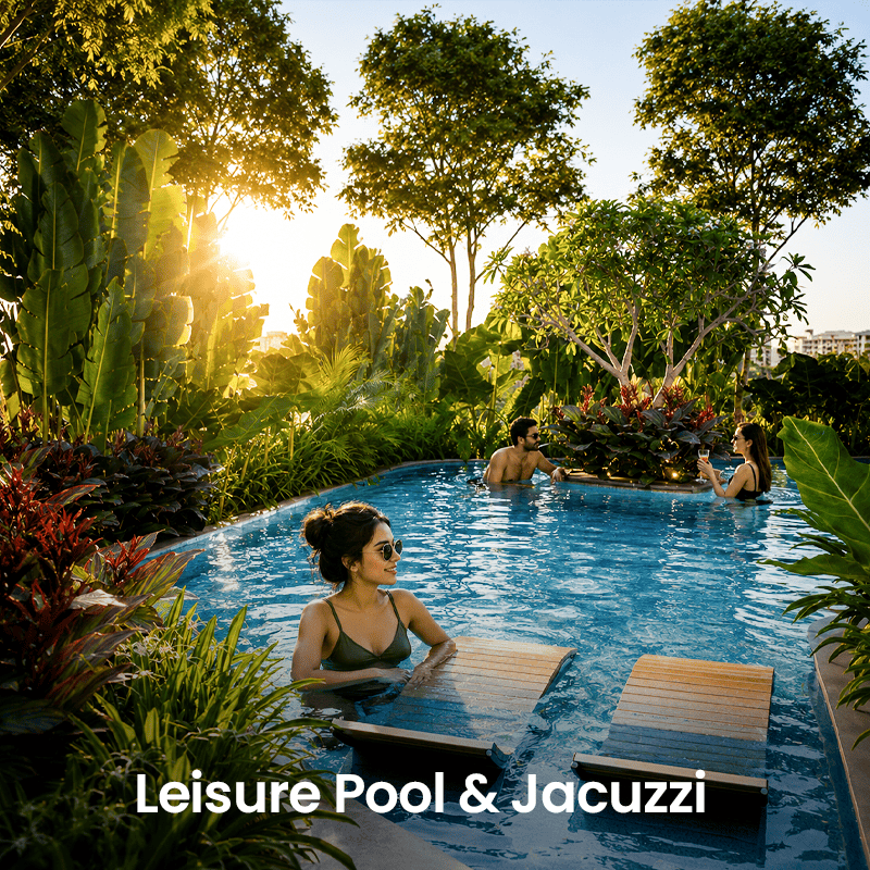 Leisure Pool & Jacuzzi